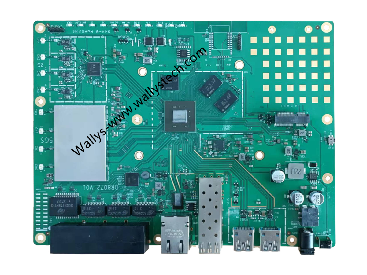 IPQ8072 or IPQ8072A with the QCN9074/9024  / well-suited for high-end routers.