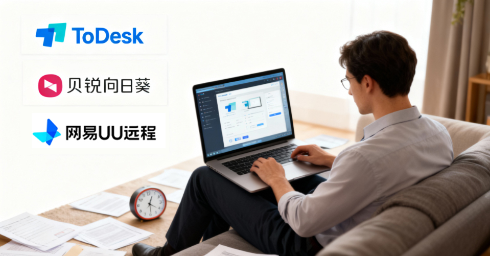 手机远程救急哪家强？ToDesk、向日葵、网易UU“打工人”的生存考验