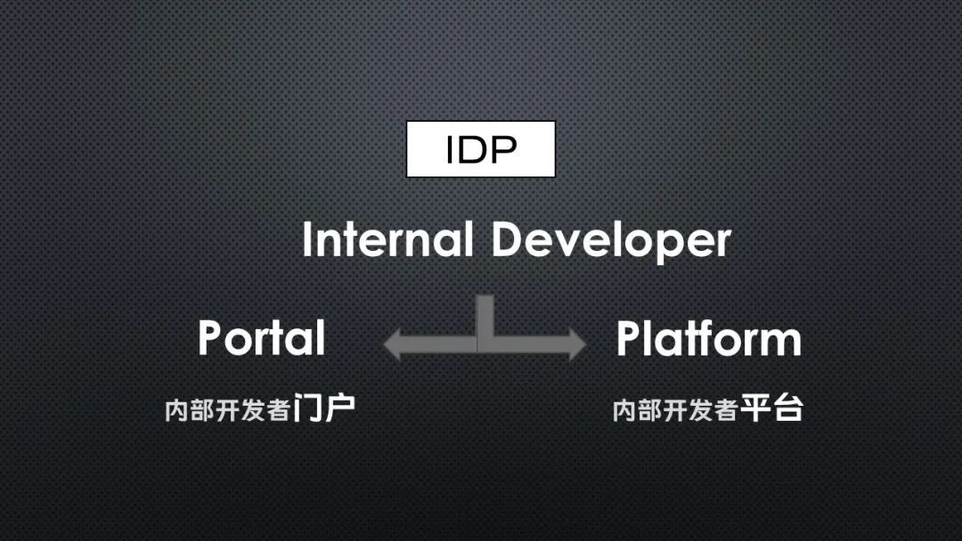 你说的是哪一种 IDP：内部开发者门户 OR 内部开发者平台？