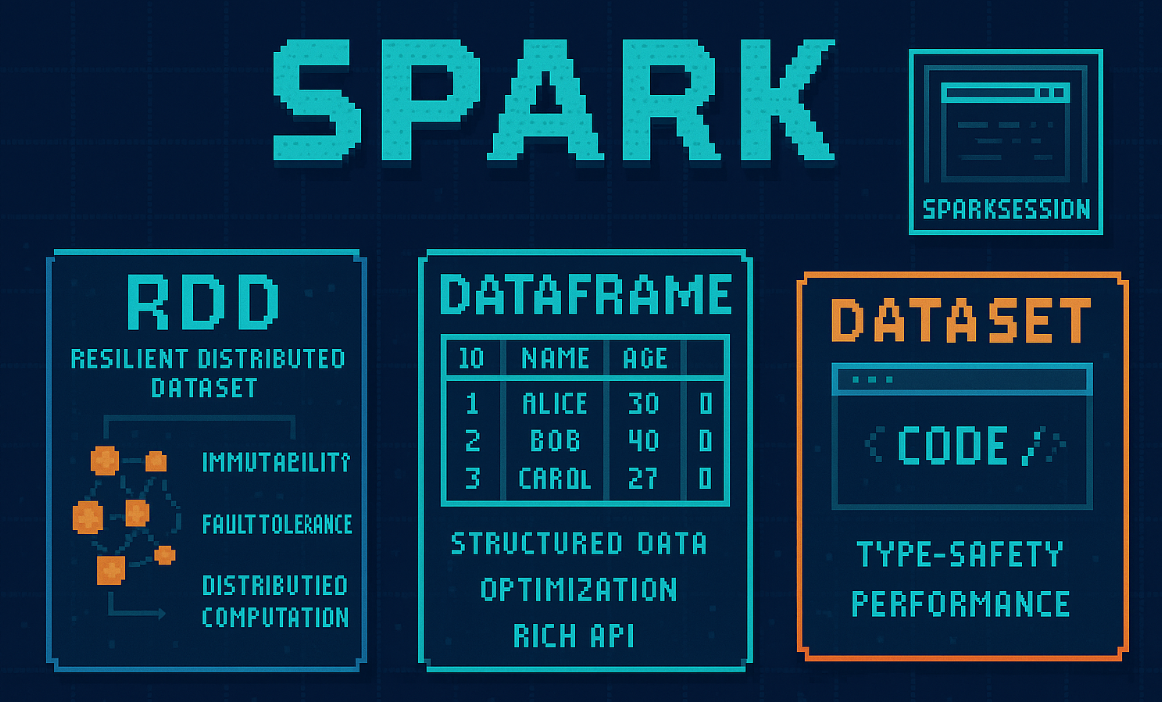 大数据-94 Spark核心三剑客：RDD、DataFrame、Dataset与SparkSession全面解析