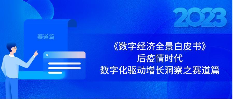 《数字经济全景白皮书》后疫情时代数字化驱动增长洞察之赛道篇