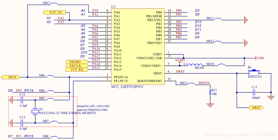 NUCLEO-L432KC实现GPIO控制（STM32L432KC）