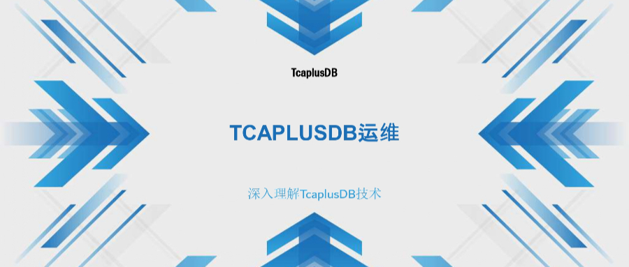 【深入理解TcaplusDB技术】TcaplusDB运维