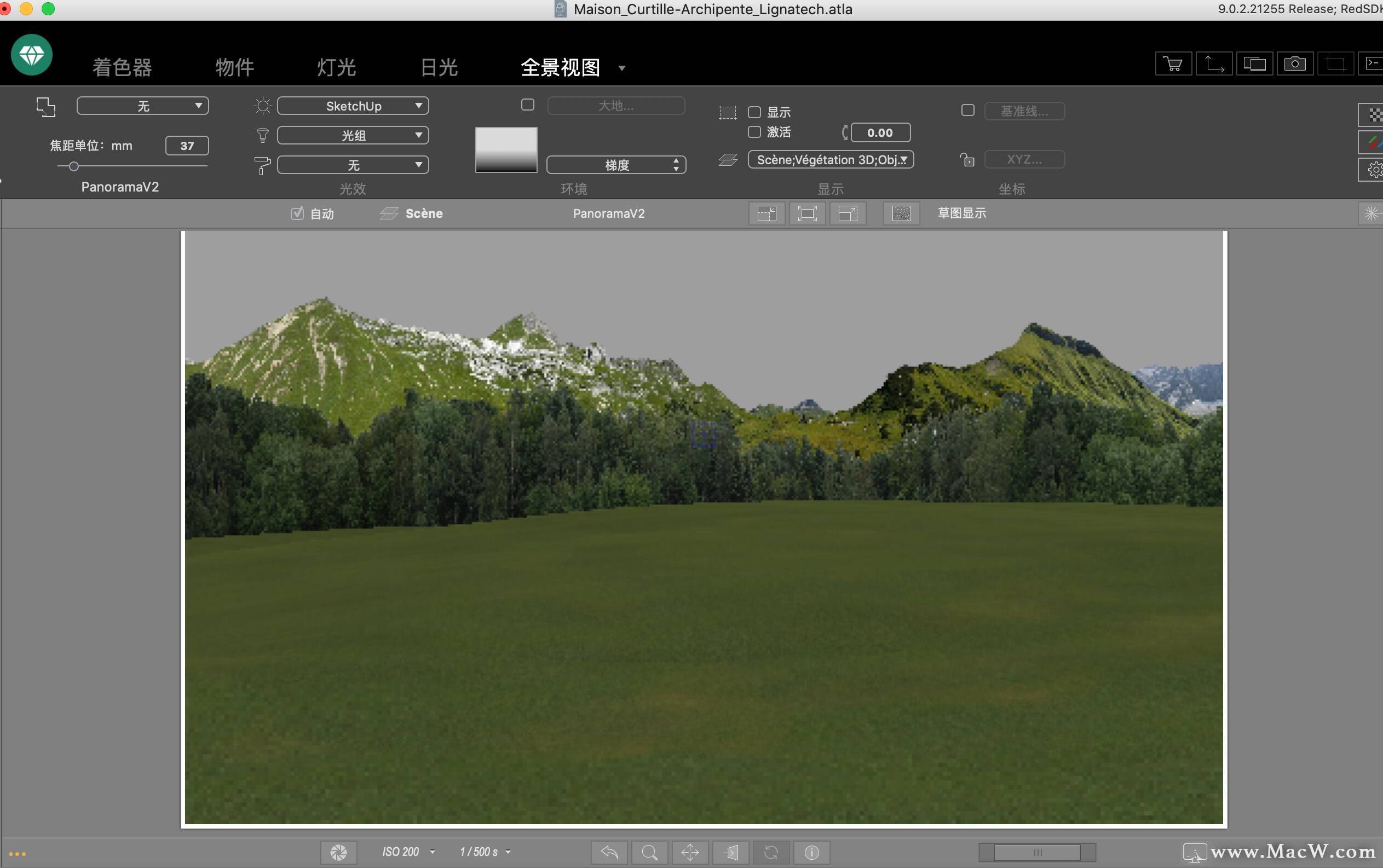 三维高级渲染工具Artlantis 2021一键激活版-mac/win