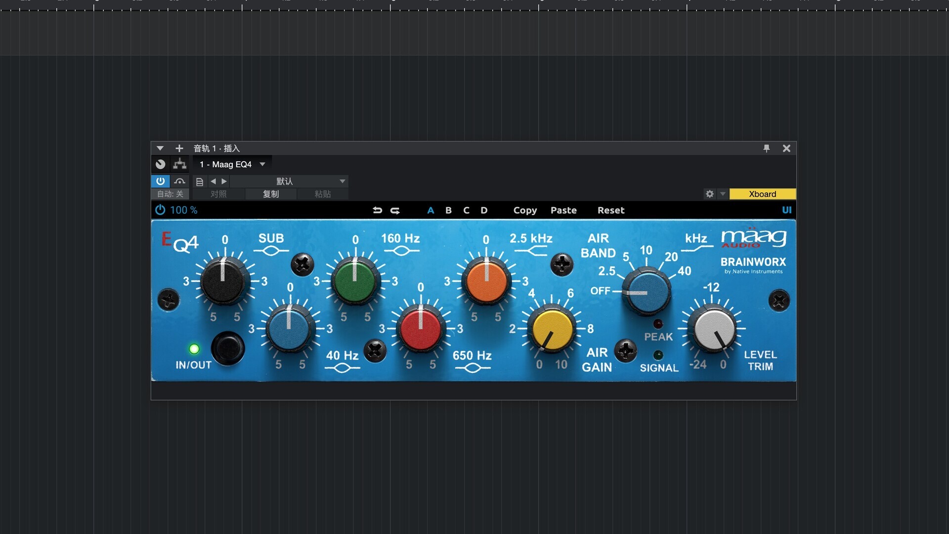 Plugin Alliance Brainworx Mäag Audio EQ4 for Mac(人声均衡器)