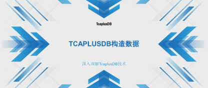 【深入理解TcaplusDB技术】TcaplusDB构造数据