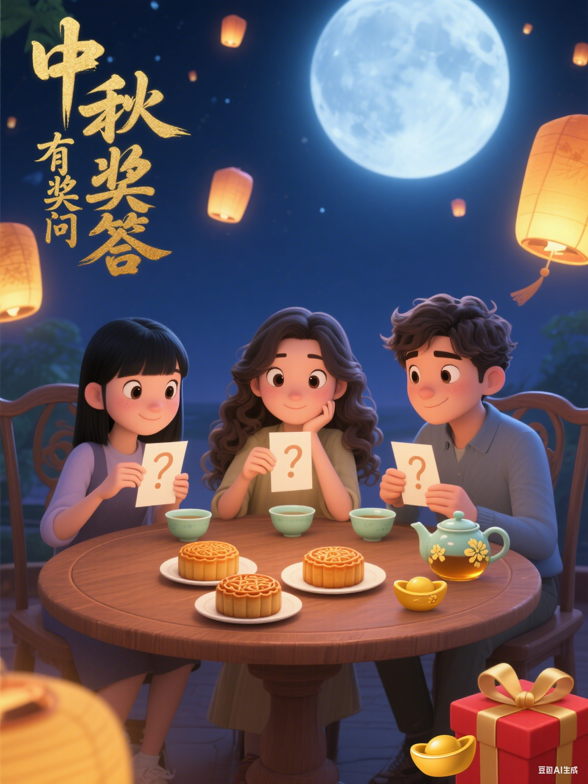中秋有奖问答系统介绍