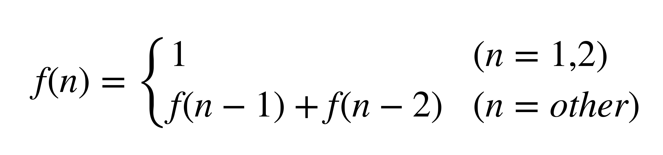 图4:斐波那契数列